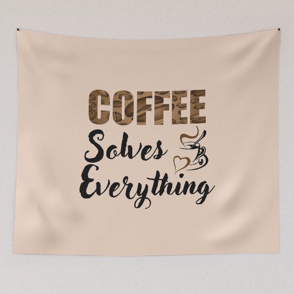 Item preview, Coffee Solves Everything designed and sold by adeleqo.