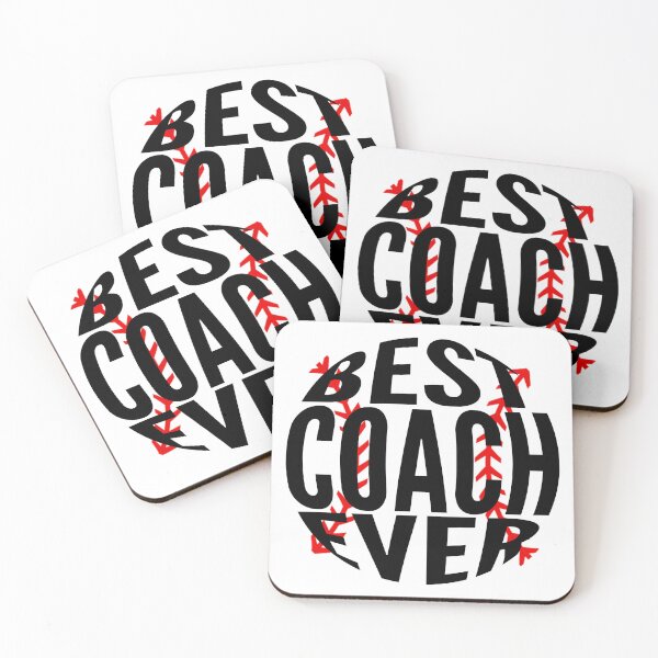 Item preview, Best Coach Ever Baseball designed and sold by PeachesMommy.