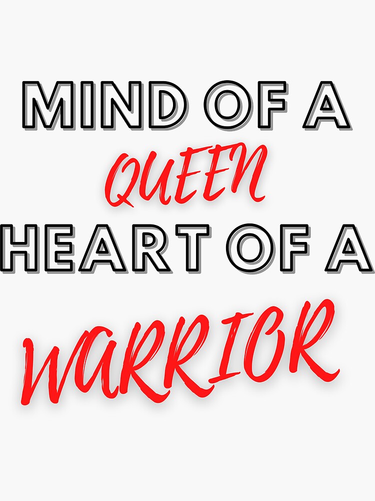 Warrior Queen Stickers for Sale