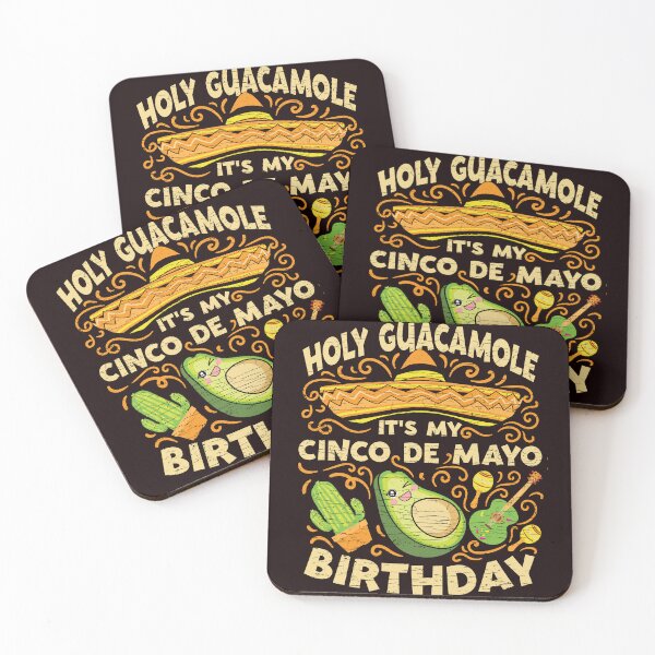 Item preview, Holy Guacamole Mexican Fiesta Party Cinco De Mayo Birthday designed and sold by Shirtcaesar.
