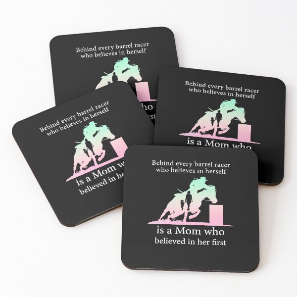 Item preview, Behind Every Barrel Racer Who Believes In Herself Is Mom designed and sold by ZoraidaLandrua.