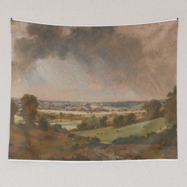 Item preview, English countryside Landscape by John Constable designed and sold by Vintage Designs +.