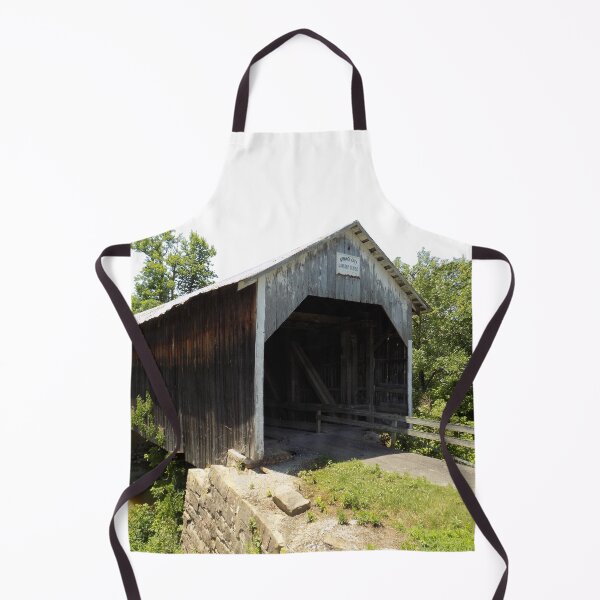 Item preview, 17-35-05 Hillsboro-Grange City Covered Bridge 86' 1867 #2 designed and sold by gotucoveredart.