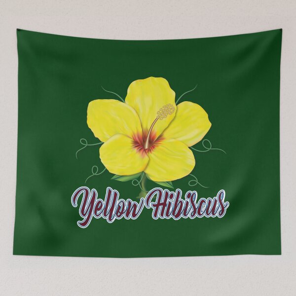 Item preview, Yellow Hibiscus 03 designed and sold by deux16moulins.