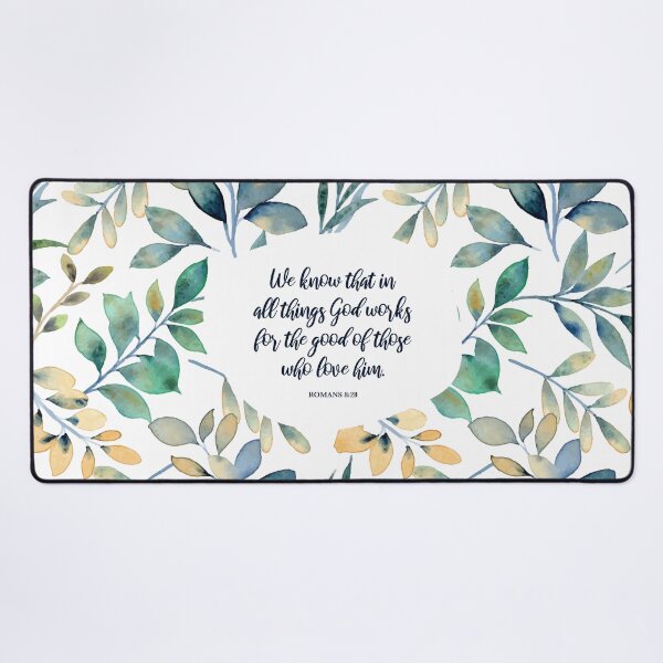 Item preview, God works for the good of those who love him - Romans 8:28 designed and sold by StudioCitrine.