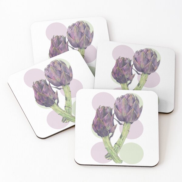 Item preview, Purple Artichokes Dots designed and sold by mrana.
