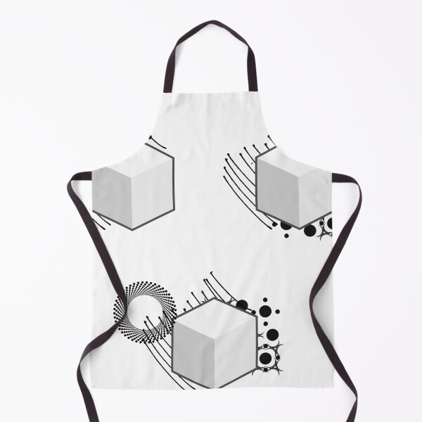 Item preview, Repeating Circles, Lines and Cubes designed and sold by MsArtyCrafts.