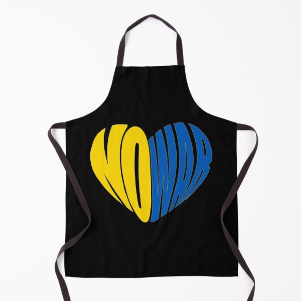 Item preview, No War Ukraine Heart designed and sold by Crazy Crow.