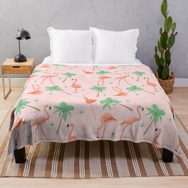 Item preview, Flamingos and Palm Trees designed and sold by jenbucheli.