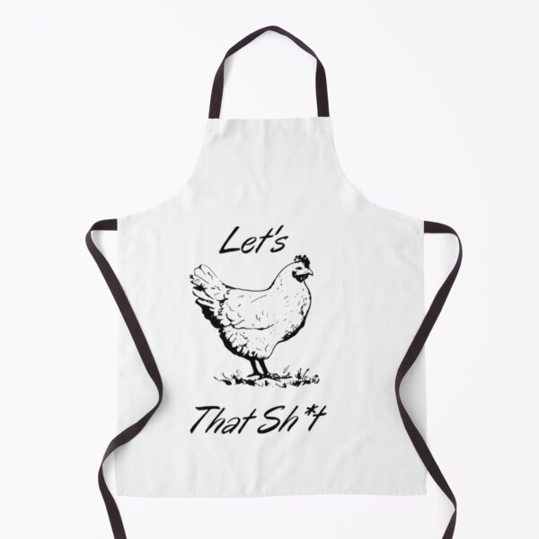 Item preview, funny Let's Chicken That Sh*t,Farmer animal Talking designed and sold by dakis.