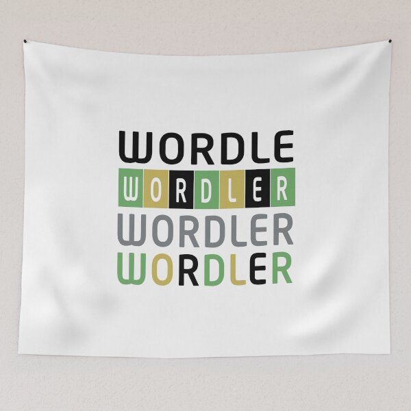Item preview, Wordle Wordler - Wordle Game designed and sold by Heavdaiin.