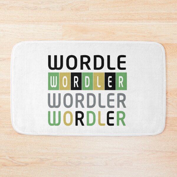 Item preview, Wordle Wordler - Wordle Game designed and sold by Heavdaiin.