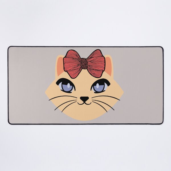 Item preview, Cat face with a bow to go for a walk. designed and sold by EMIPRINCESS.