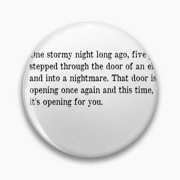 Item preview, Tower of Terror quote designed and sold by Oless18.