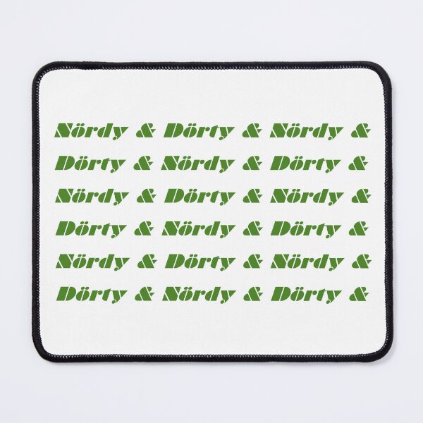 Item preview, Nördy & Dörty green designed and sold by NoerdyundDoerty.