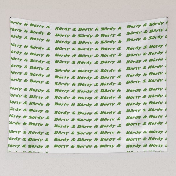 Item preview, Nördy & Dörty green designed and sold by NoerdyundDoerty.