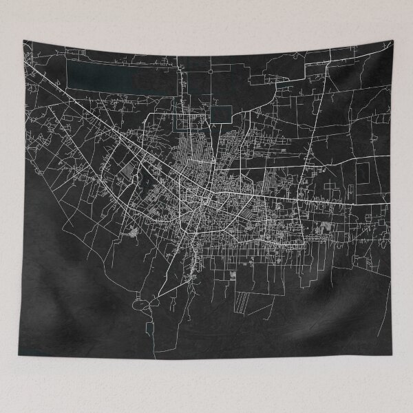 Item preview, Siem Reap City Map of Cambodia - Dark designed and sold by deMAP.
