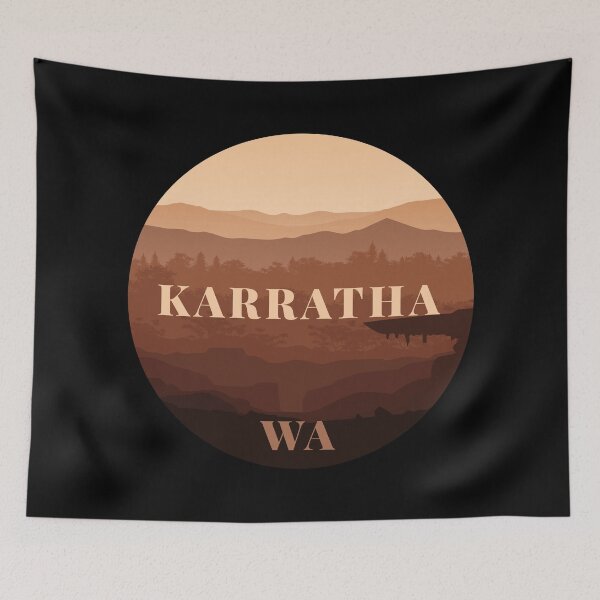Item preview, Karratha Western Australia Landscape Australia designed and sold by InvestingRoad.