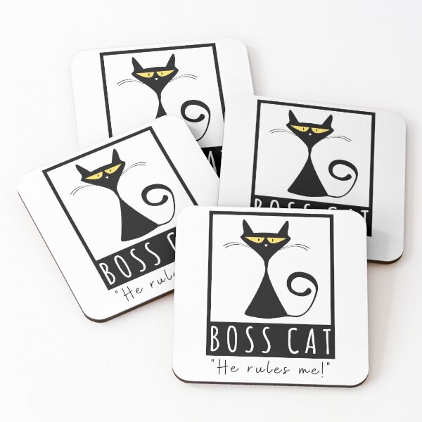 Item preview, The boss cat rules me! designed and sold by dandeklerk.