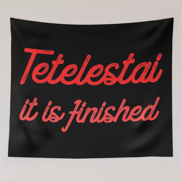 Item preview, Tetelestai designed and sold by plushism.