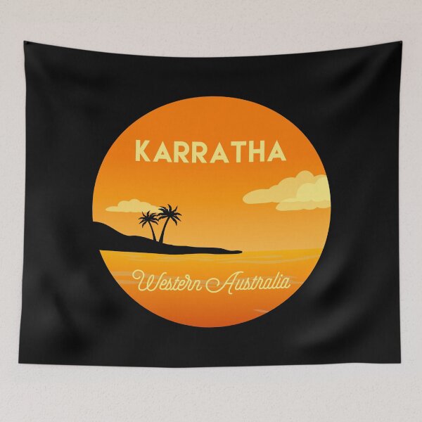 Item preview, Karratha Western Australia Landscape Australia designed and sold by InvestingRoad.