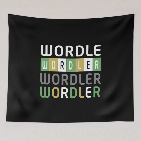 Item preview, Wordle Wordler Repeated - Wordle Game designed and sold by Heavdaiin.