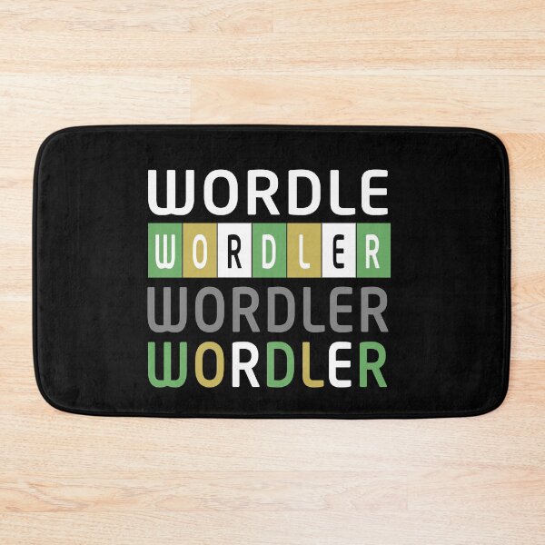 Item preview, Wordle Wordler Repeated - Wordle Game designed and sold by Heavdaiin.