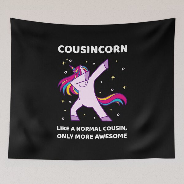 Item preview, Cousincorn I - Awesome Cousin Unicorn designed and sold by Lemon Pepper.