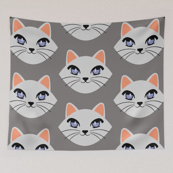 Item preview, Cat face with adorable eyes. designed and sold by EMIPRINCESS.