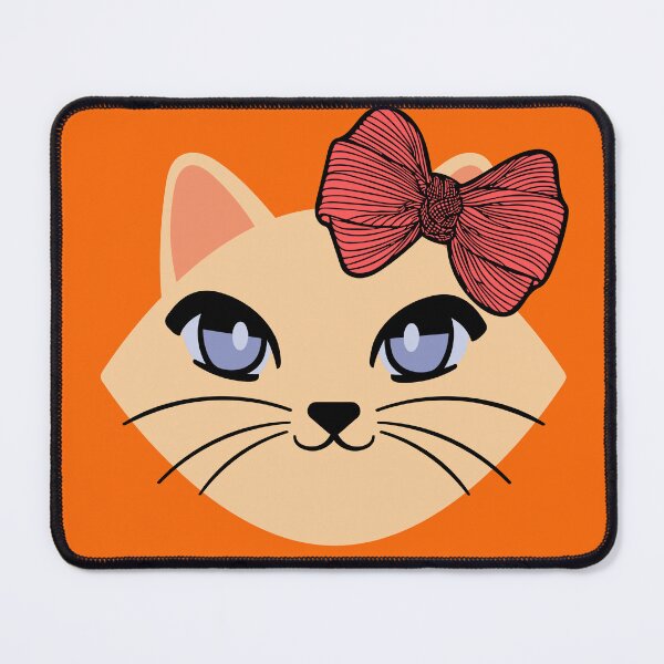 Item preview, Cat face with a bow to go for a walk. designed and sold by EMIPRINCESS.