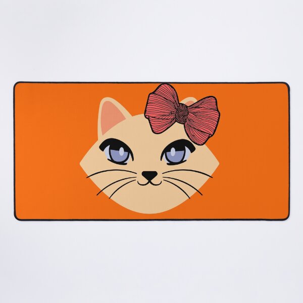 Item preview, Cat face with a bow to go for a walk. designed and sold by EMIPRINCESS.