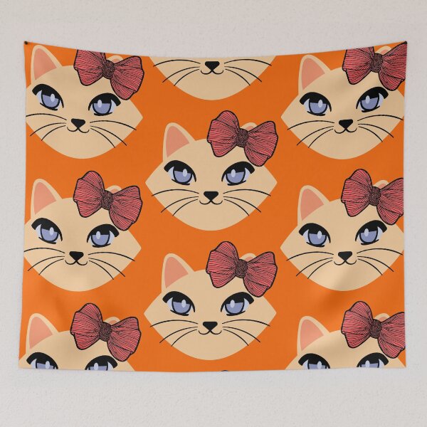 Item preview, Cat face with a bow to go for a walk. designed and sold by EMIPRINCESS.