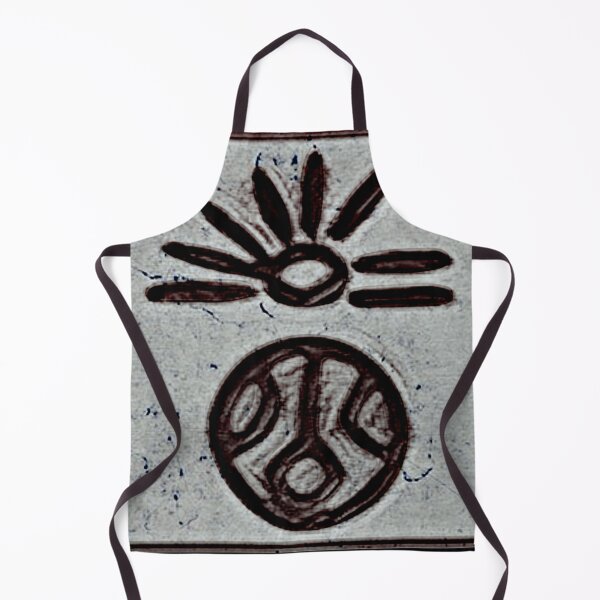 Item preview, Puerto Rico Taino Sun Symbol Rock Art designed and sold by SoLunAgua ..