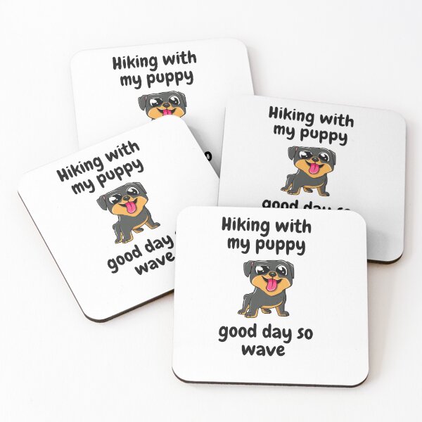Item preview, Hiking with my puppy good day so wave  designed and sold by vishal kashyap.
