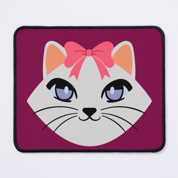 Item preview, Cat face with bow to go for a walk. designed and sold by EMIPRINCESS.