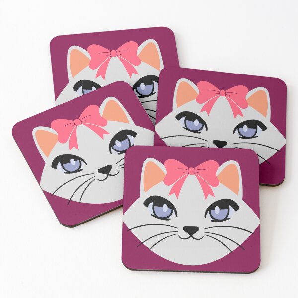 Item preview, Cat face with bow to go for a walk. designed and sold by EMIPRINCESS.