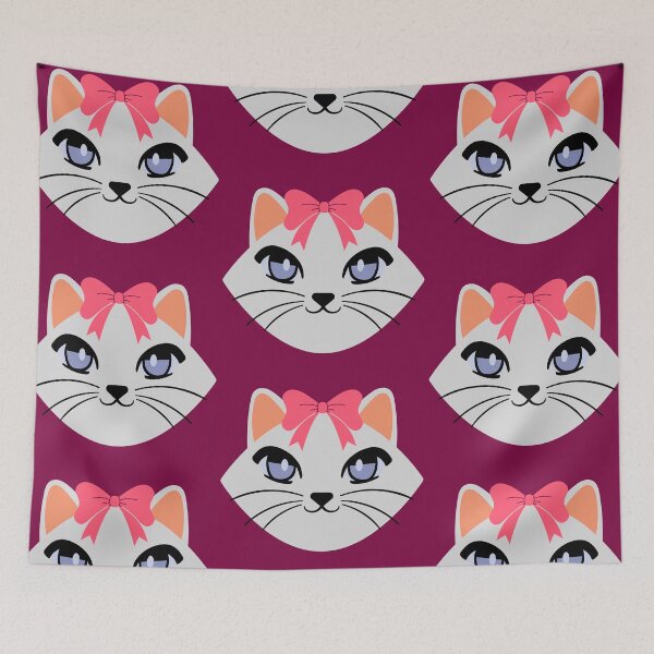 Item preview, Cara de gato con moño para salir a pasear. designed and sold by EMIPRINCESS.
