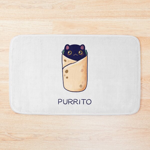 Item preview, Black Cat Purrito designed and sold by cheezup.