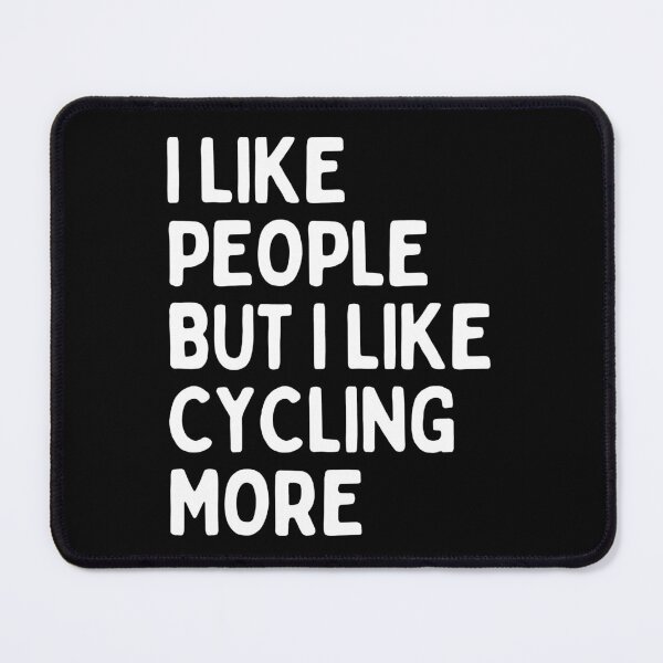 Item preview, I like people BUT I like cycling more designed and sold by TheGreenGoat.