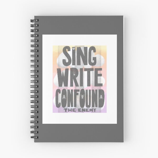 Item preview, Sing, Write, Confound the Enemy designed and sold by Christine Philbrick.