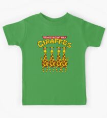 Teenage Mutant Ninja Giraffes Kids Tee