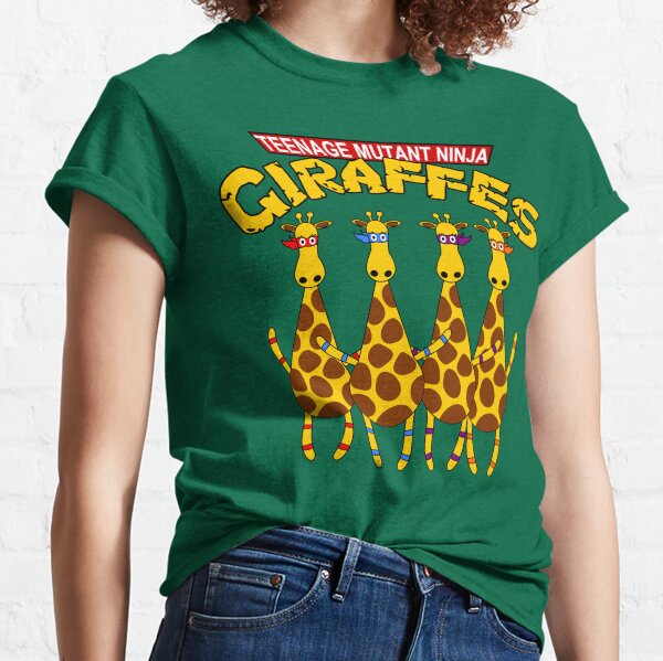 Teenage Mutant Ninja Giraffes Classic T-Shirt