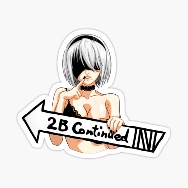 Nier: Automata A2 Anime Game JDM Decal Sticker 004 Anime Stickery