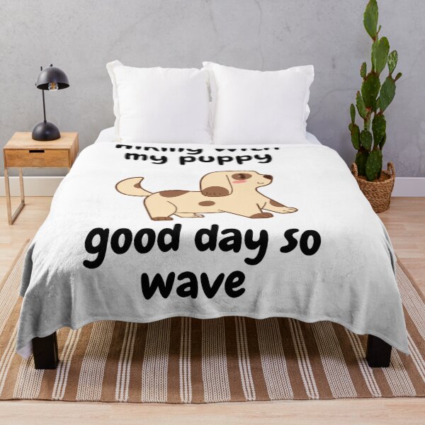 Item preview, Hiking with my puppy good day so wave designed and sold by vishal kashyap.