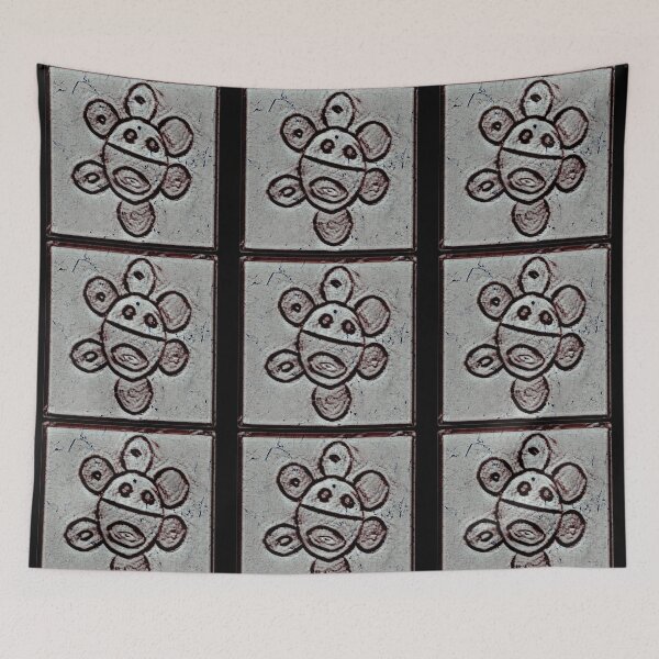 Item preview, Taino Sun Symbol Rock Art designed and sold by SoLunAgua ..