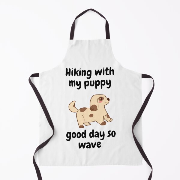 Item preview, Hiking with my puppy good day so wave designed and sold by vishal kashyap.