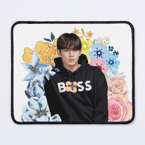 Item preview, Kim Mingyu in Flower Backdrop | Seventeen designed and sold by CrownMaru.
