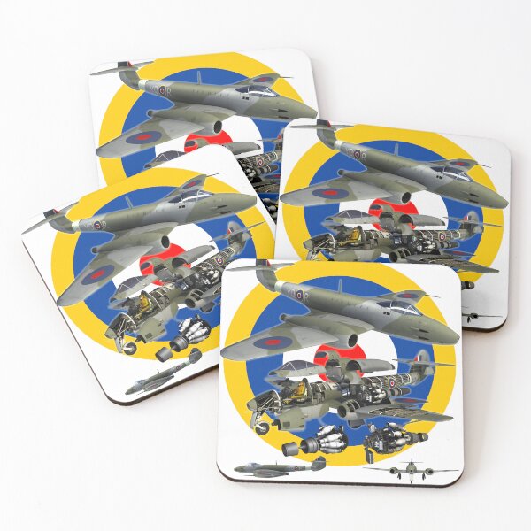 Item preview, Gloster Meteor, first British jet fighter designed and sold by madbadmachines.