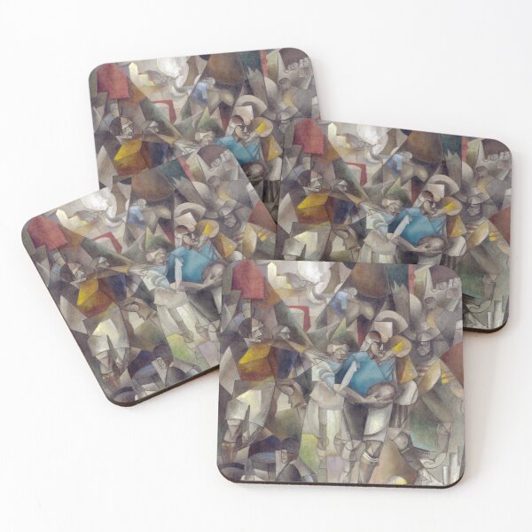 Item preview, Les Joueurs de football (Football Players) by Albert Gleizes - Vintage Art designed and sold by RickE.