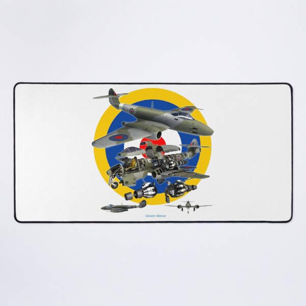 Item preview, Gloster Meteor, first British jet fighter designed and sold by madbadmachines.